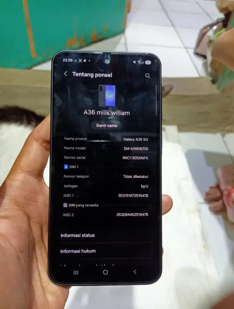 SAMSUNG GALAXY A36 5G 8/256GB
