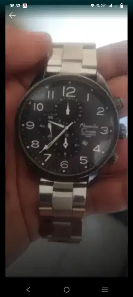 Jam bekas alexander christi