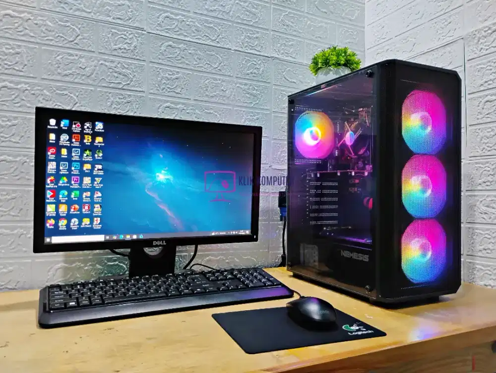 PC Gaming Editing Hemat i5 Siap Pakai