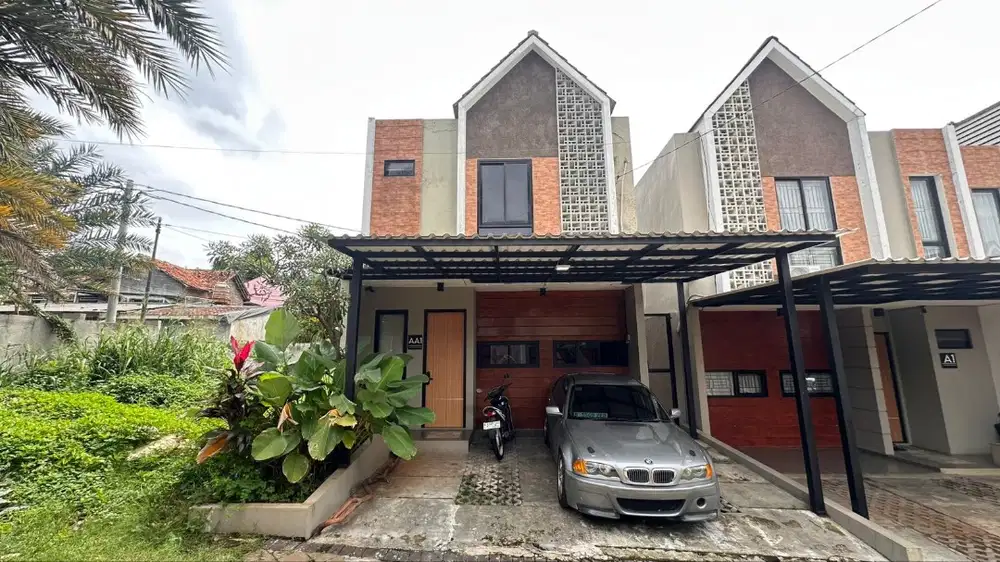 Rumah Modern 2 Lantai Arkatama Townhouse Depok SHM Murah