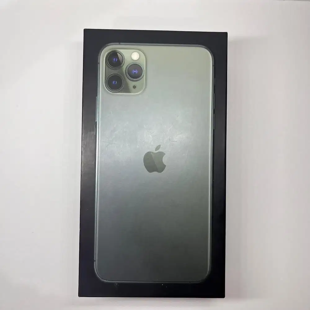 iPhone 11 Pro Max 256GB Midnight Green ex Inter Resmi