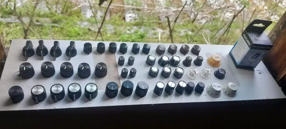 Knob potensio efek gitar