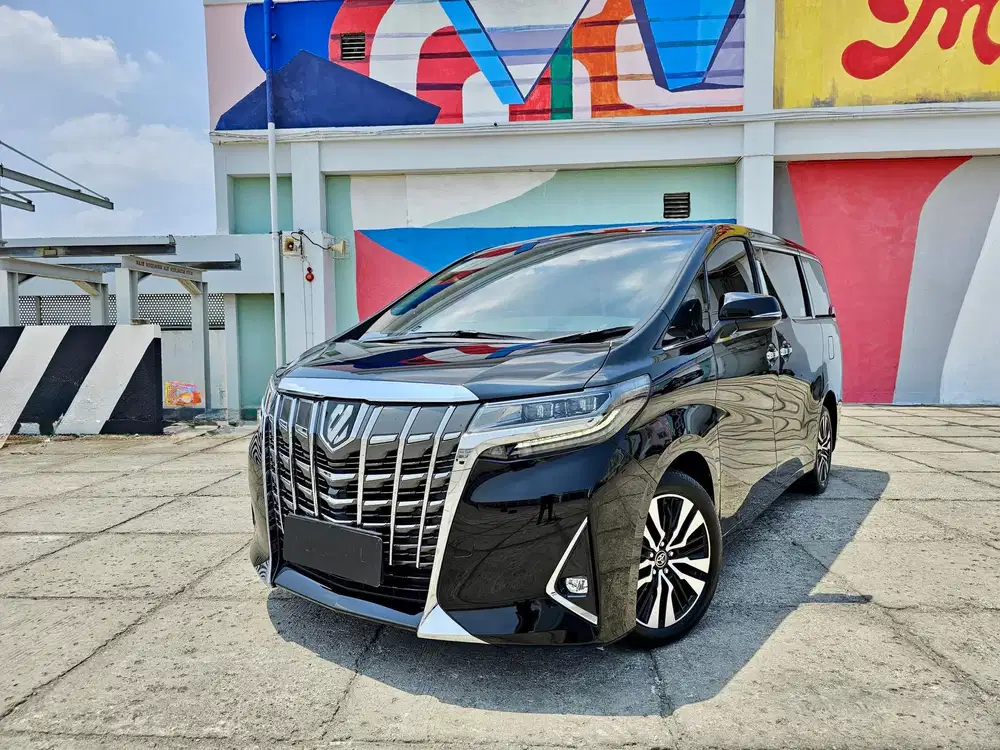[KM 10 RIBUAN]TOYOTA ALPHARD 2.5 G TSS ATPM HITAM 2023