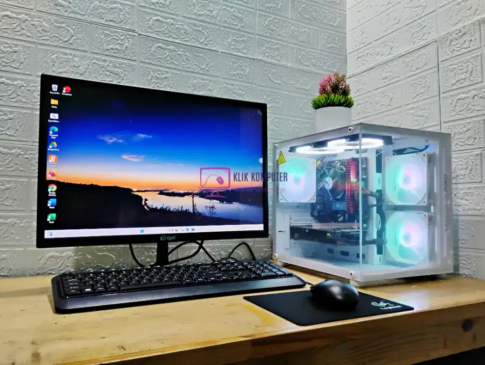 PC Siap Editing Kerja n Game Hemat