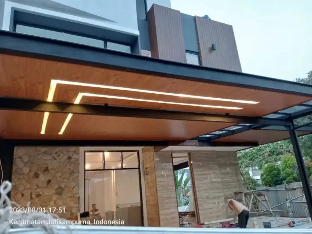 Kanopi Plafon PVC Kualitas Premium