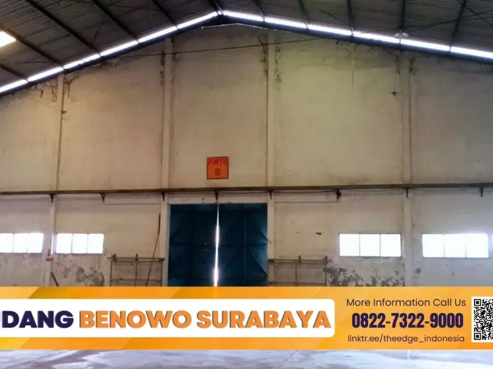 Disewakan Gudang Margomulyo Surimulia Surabaya – 4 Craine, Kantor, Dekat Tol | The EdGe