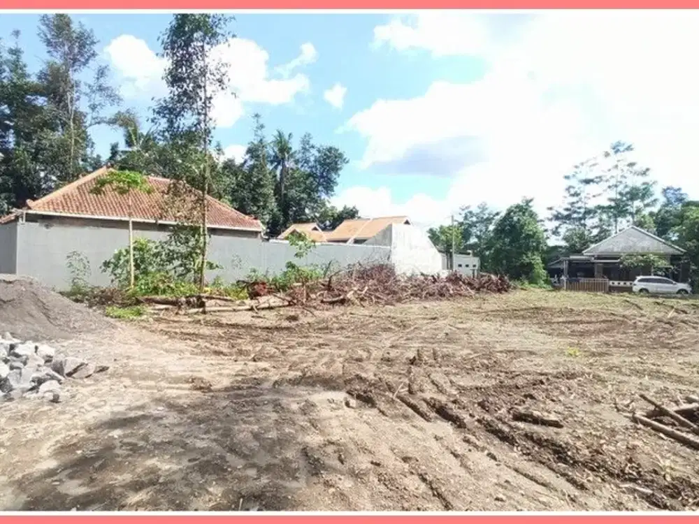 Dijual tanah 2 muka  (hadap utara dan selatan) SHM pekarangan, sertifikat ready, lokasi Blotan, Wedomartani dekat jogja bay waterrpark