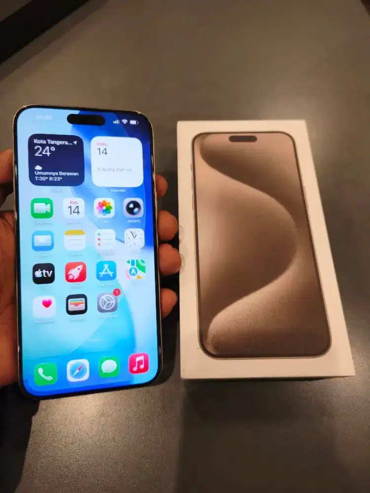 iPhone 15 Promax 256GB Ex inter bisa tt