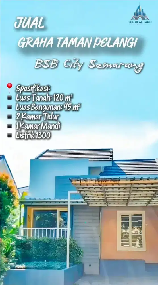 RUMAH MINIMALIS DI GRAHA TAMAN PELANGI BSB SEMARANG