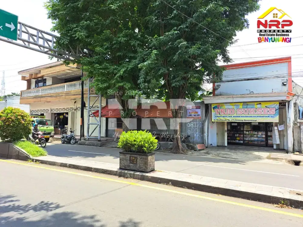 Dijual Tanah Sangat Prospek Di Tepi Jalan Raya Genteng - Banyuwangi