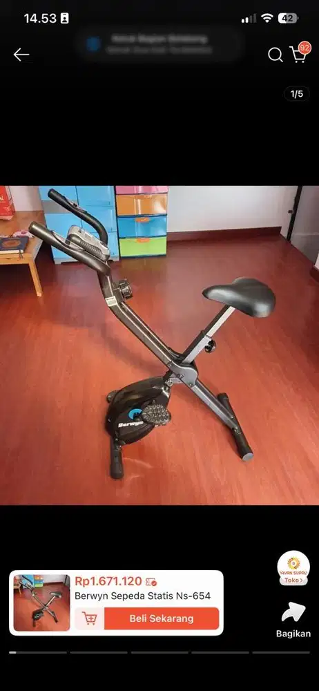 Sepeda Statis Berwyn Second