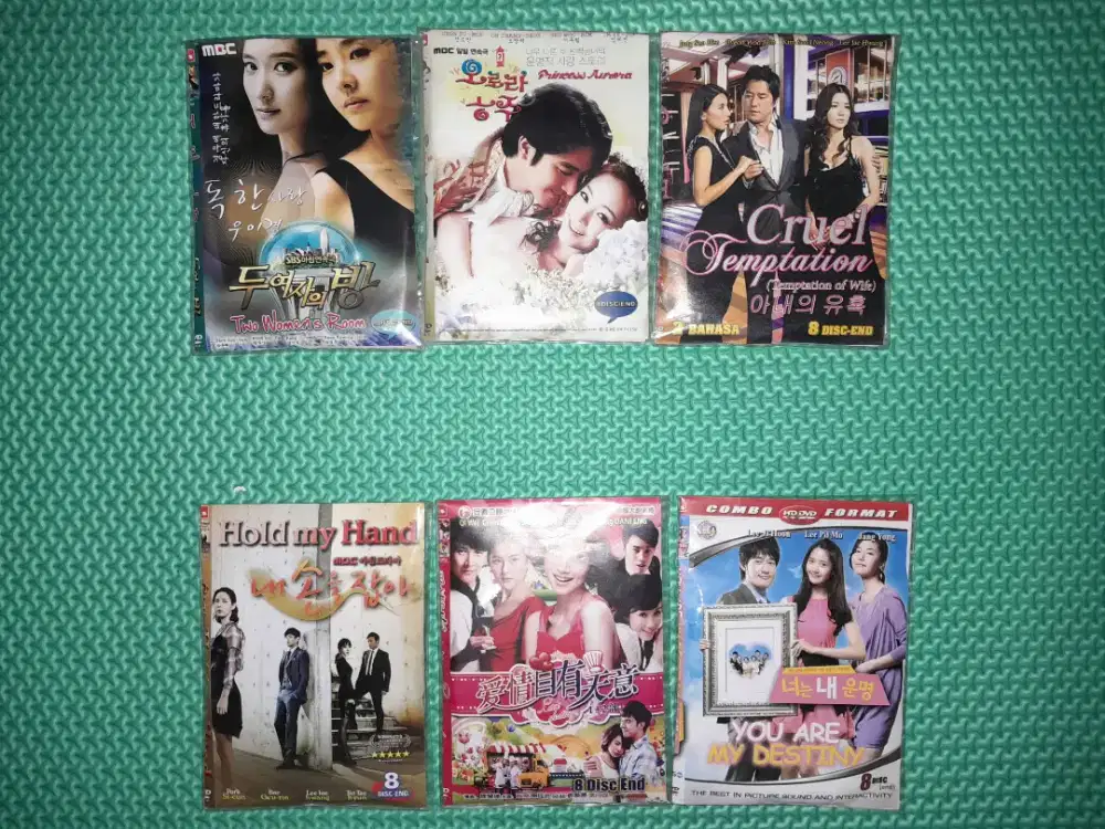 DVD 8 DISC ALBUM DRAMA KOREA BEST SELLER