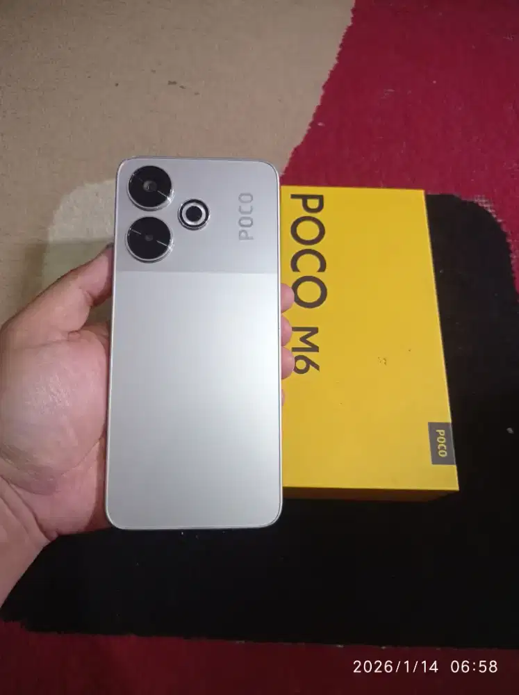 BISMILLAH POCO M6 RAM 8/256 FULSET NOMINES
