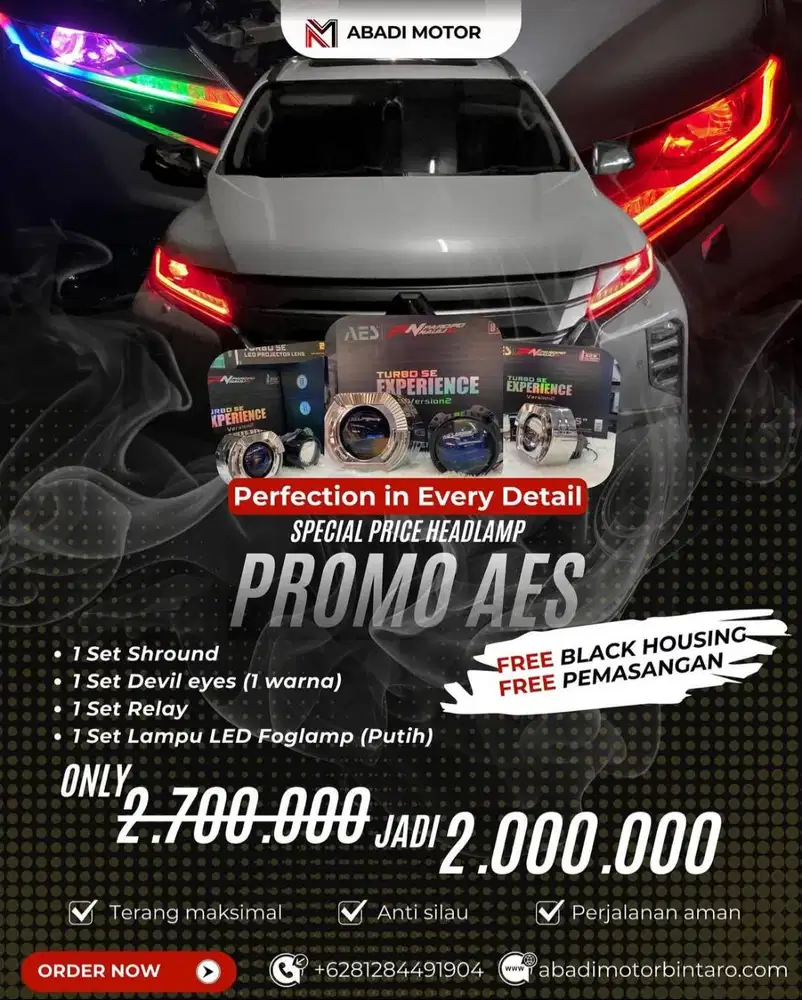 Admin Talent untuk di workshop aksesoris mobil ,Graha Raya Tangerang