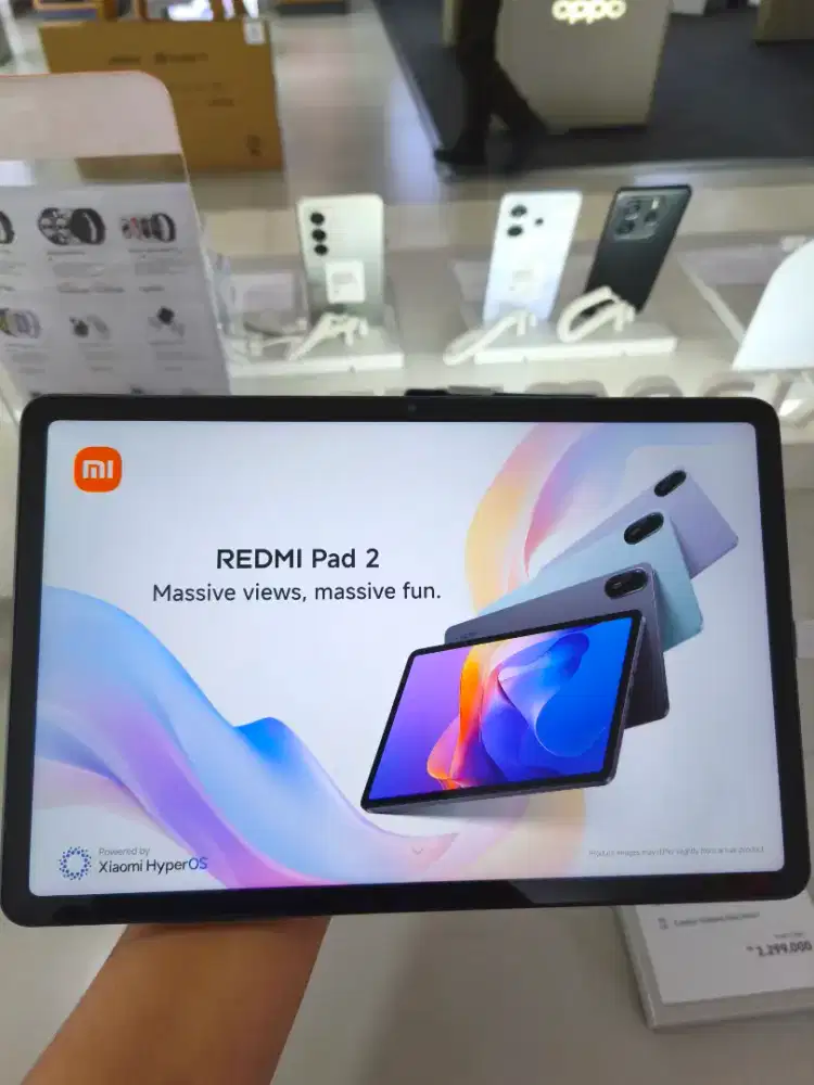 REDMI PAD 2 18/128GB NEW, CICILAN TANPA DP/ TUKAR TAMBAH & CASH.