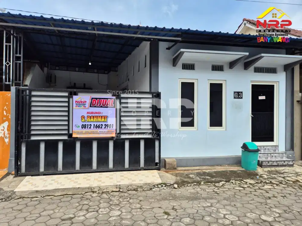 DIJUAL RUMAH Siap Huni di Tamanbaru Banyuwangi Kota