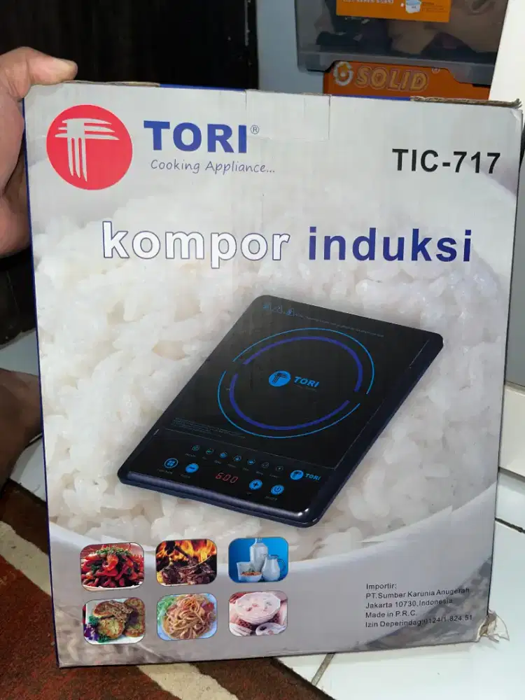 Kompor induksi low watt mulus siap pakai