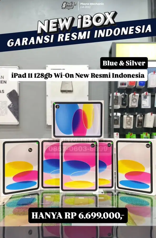 Kredit ipad Air 7 bunga 0% free 2x cicilan