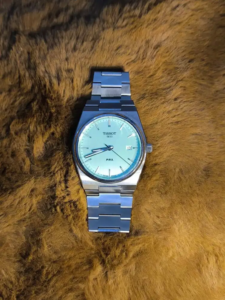 Tissot PRX light green dial 40mm Quartz