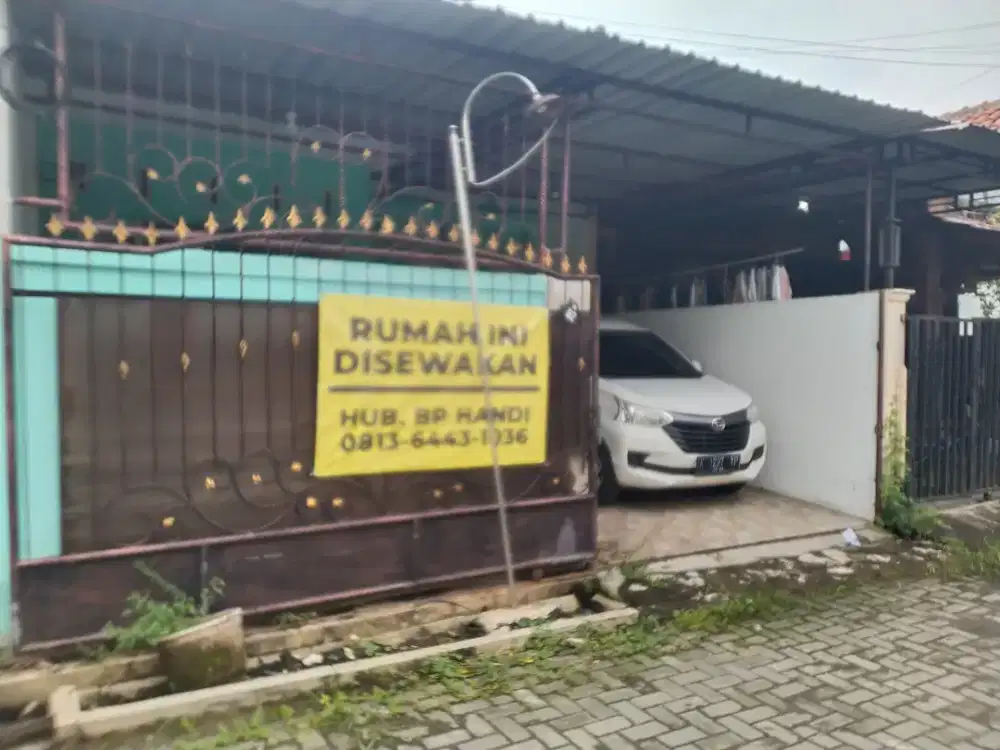 Disewakan / di kontrakan rumah