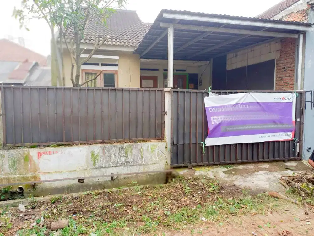 DIJUAL VIA LELANG RUMAH Cluster Danu Asri, Kav. 4, Jl. Setu, RT 003/05
