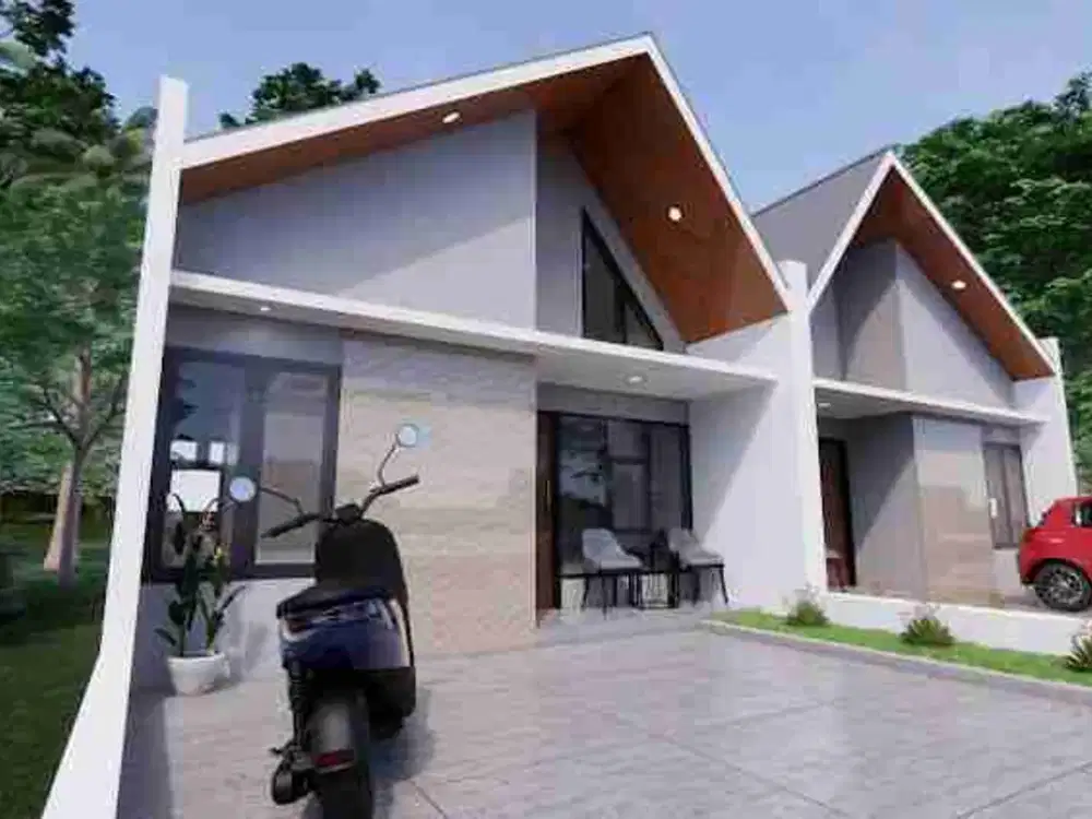 JUAL Rumah Cantik Skandinavian di Jati Ranggon, Jatisampurna, Bekasi