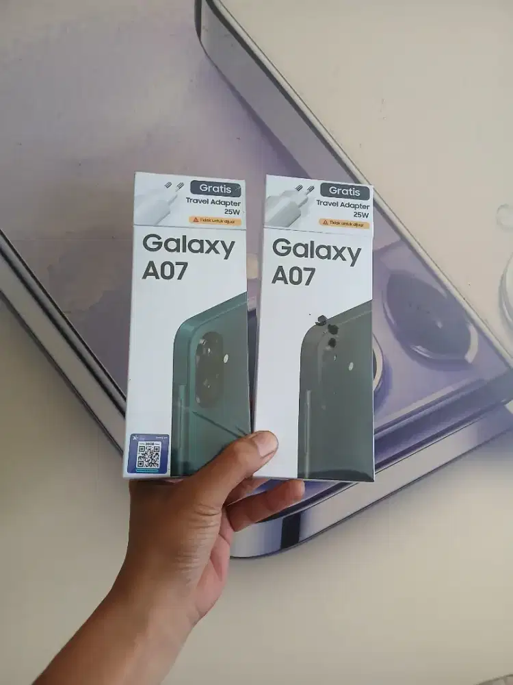 Berminat silahkan WA Samsung Galaxy A07 8/256 Garansi resmi 1thn