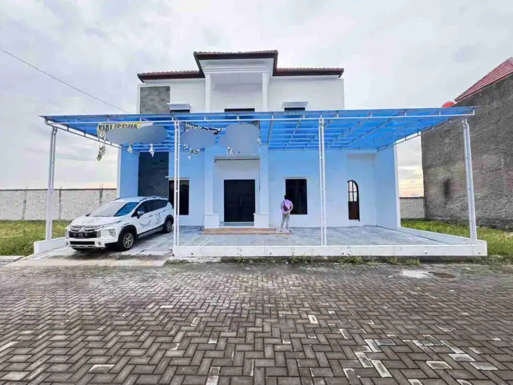 rumah cluster furnished siap huni telukan solo baru
