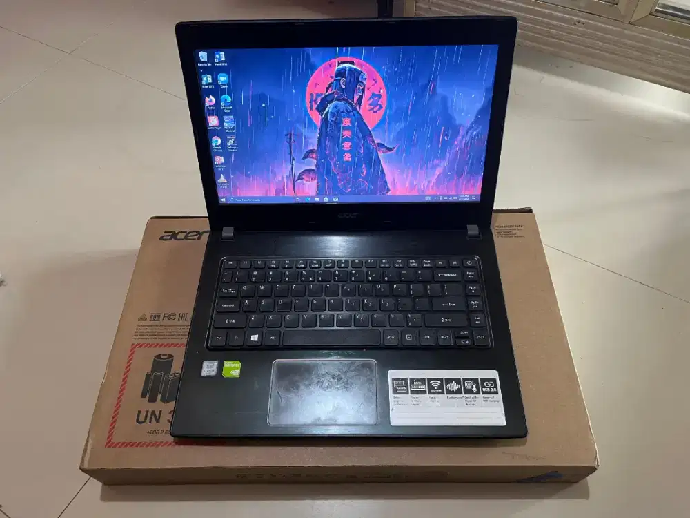 READY ACER E5-475G RAM 8GB FULLSET