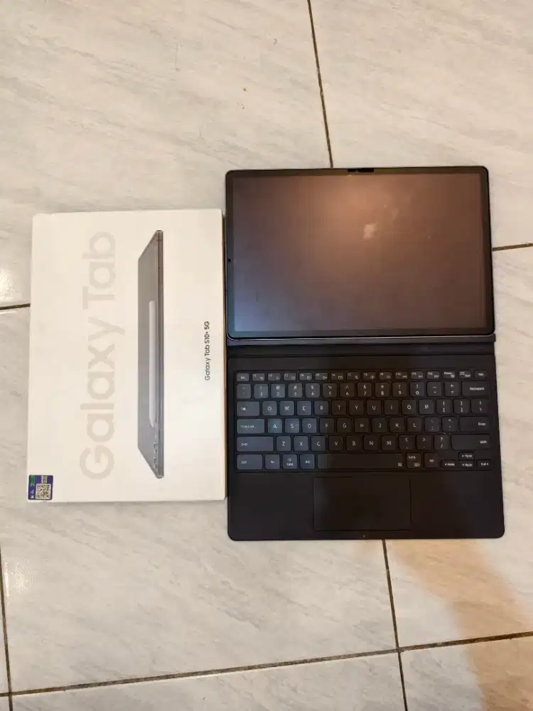 Samsung Tab S10 Plus 5G + keyboard ori 12/256gb s10plus s10+