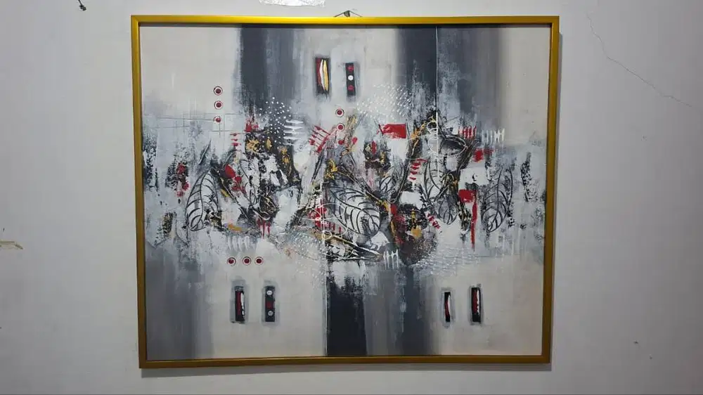 Jual Murah Lukisan Kanvas Bali Ukuran 200x100 cm