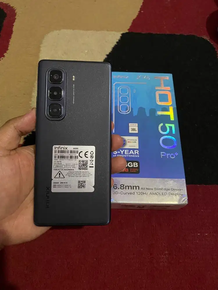 BISMILLAH INFINIX HOT 50 PRO PLUS 8/256 FULSET MULUS BARU SEBULAN