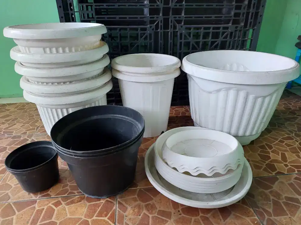 Jual pot tanam plastik tebal