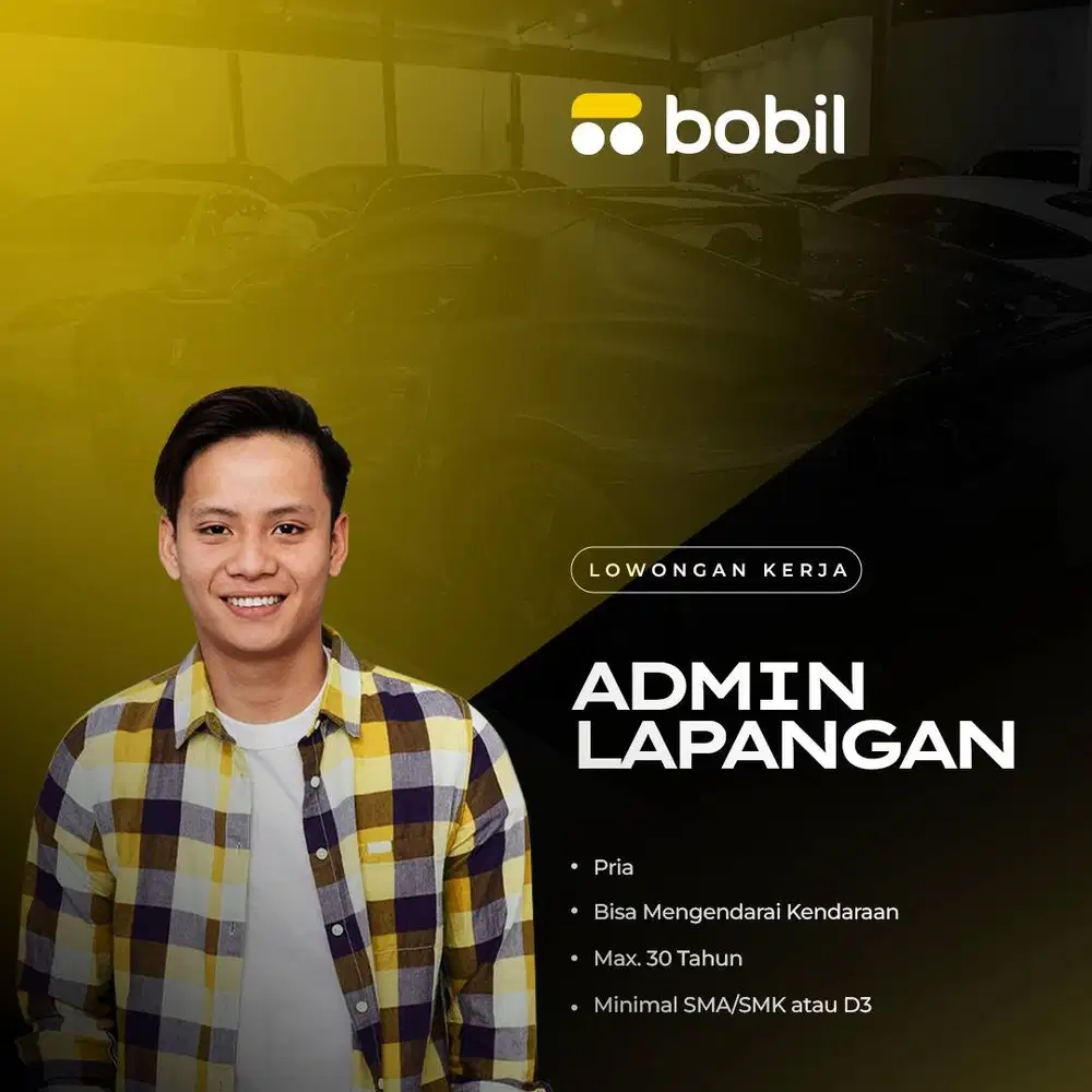 LOWONGAN KERJA - ADMIN LAPANGAN