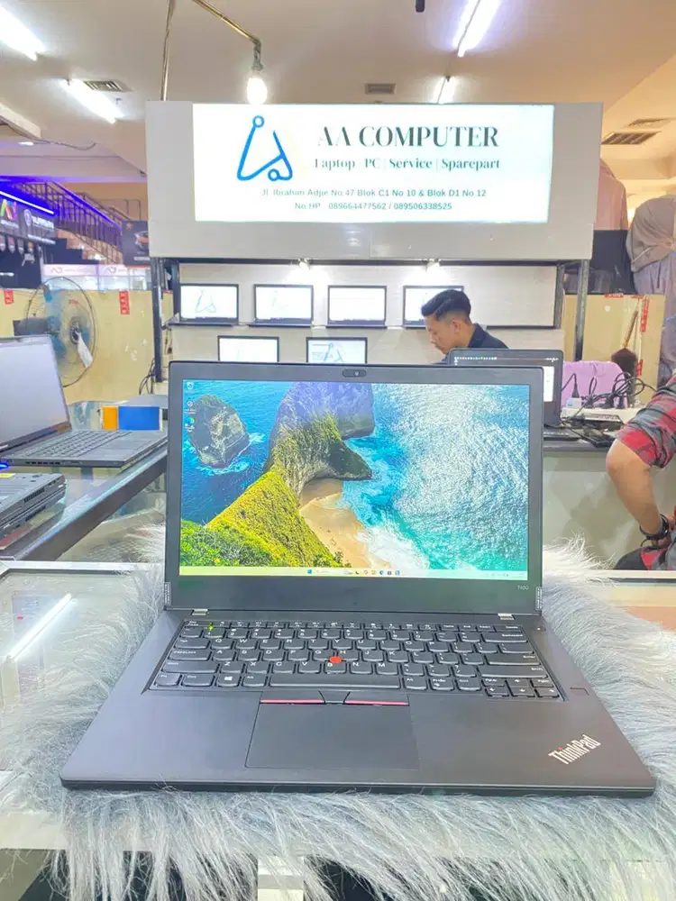 Lenovo T480 Intel Core i5 Gen 8 Ram 8GB SSD 256GB