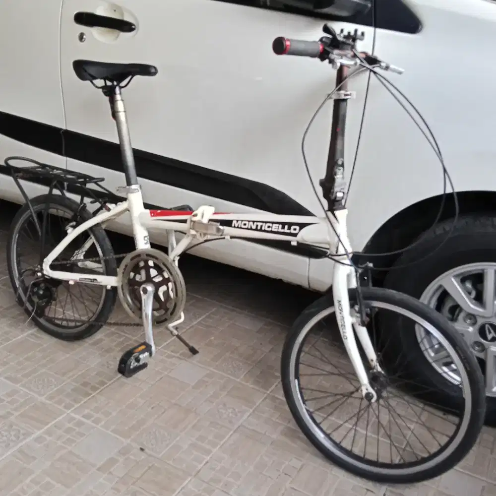 Sepeda Lipat Monticello 20 inch siap pakai
