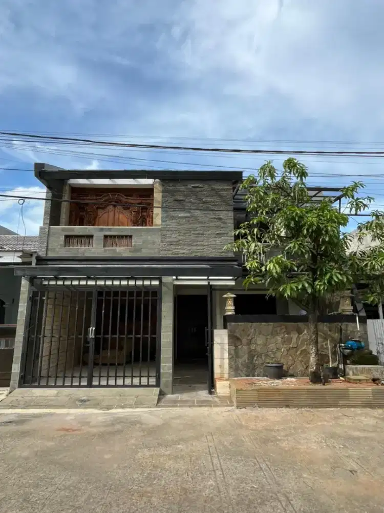 RUMAH ala Bali siap huni,