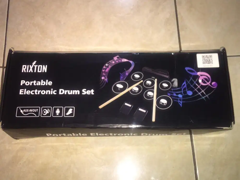 Drum Elektrik USB Bekas Merk Rixtone
