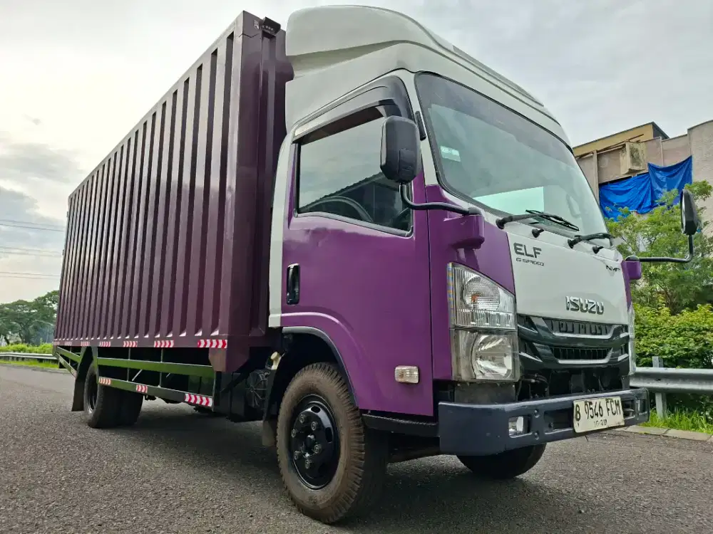 Truk Isuzu Elf Nmr81 Long Box 2023