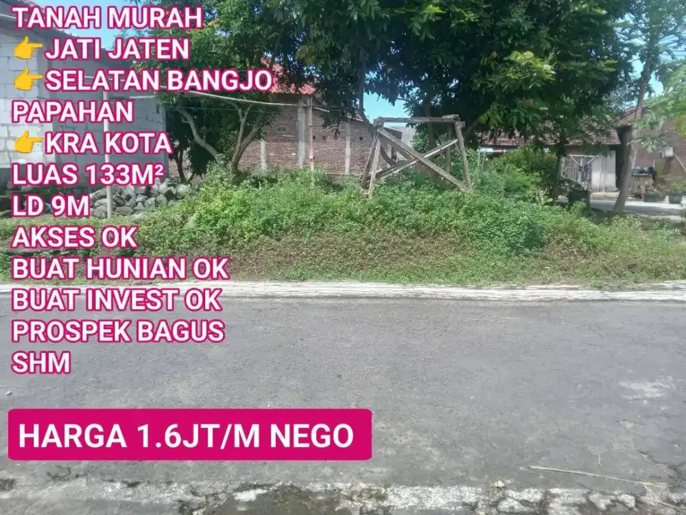 Tanah Karanganyar kota