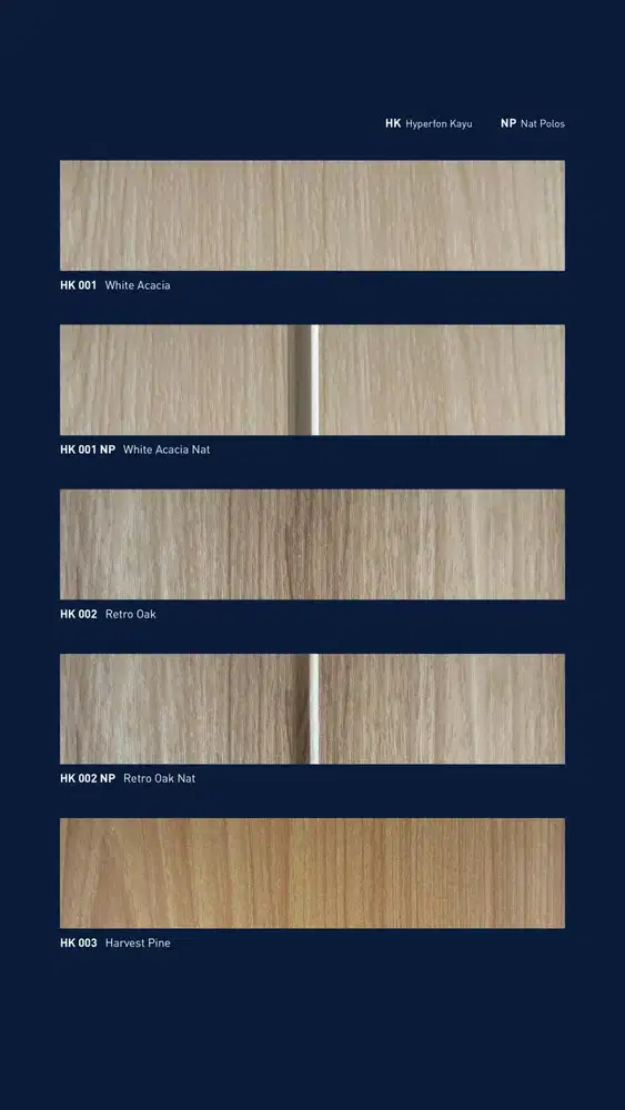 TACO Hyperfon Plafon PVC Anti Rayap Tahan Air Tahan Lembab Panjang 6m