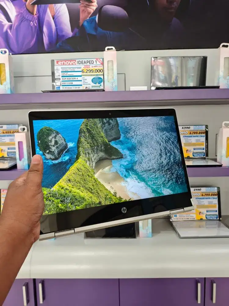 Laptop BuildUp HP Proboox X360 G8 Lancar Buat Desain & Editing