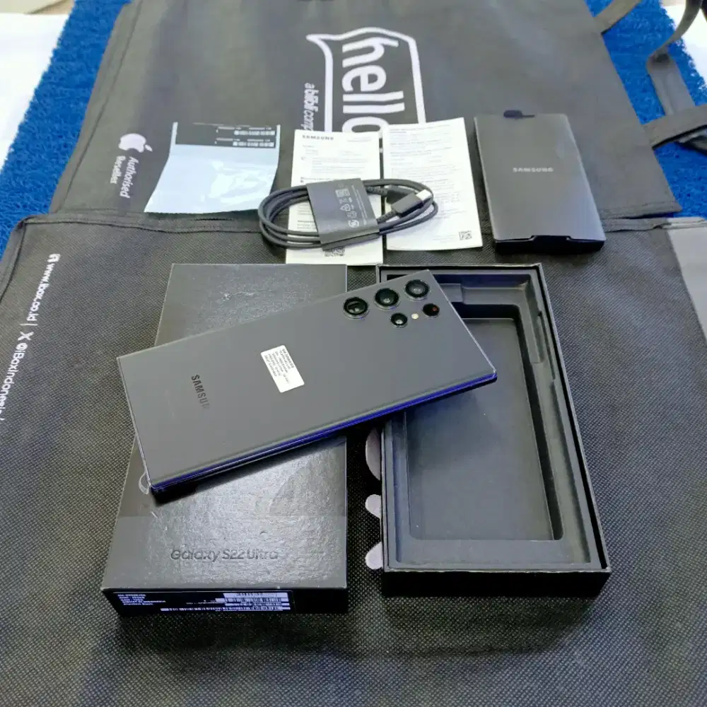 Samsung Galaxy S22 Ultra 12/256gb 99% Mulus like new Ex Grs resmi sein