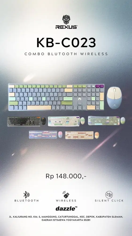 Keyboard Combo Mikuso KB-C023