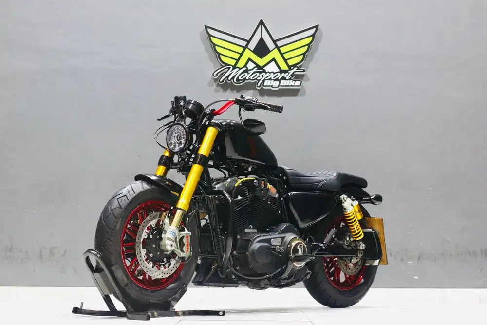 Harley davidson sportster 48 like new unit mulus modif hedon 200jtan