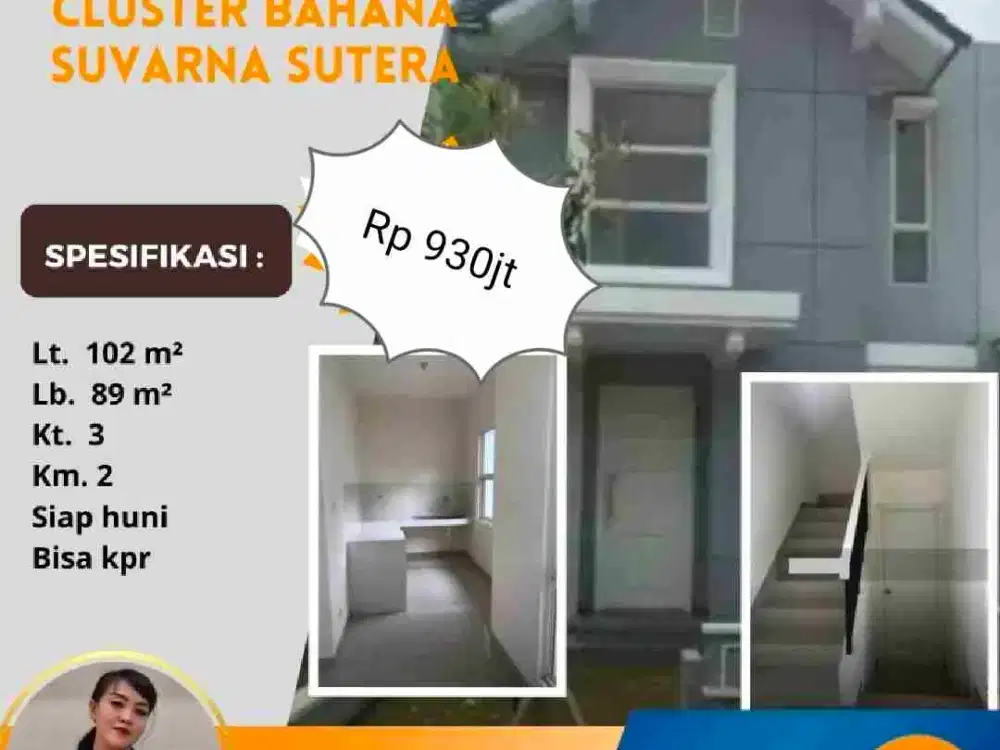 TERMURAH Bahana Lt. 102 (6x17) Suvarna Sutera Lavon Cikupa Tangerang