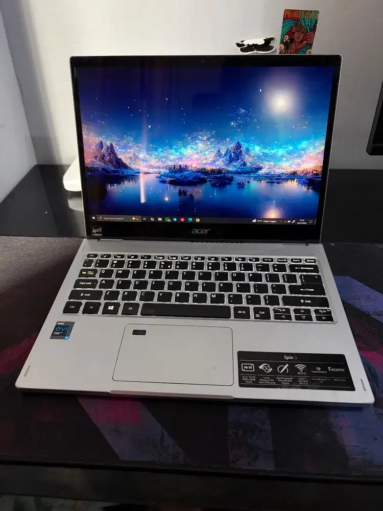 Acer spin 3 2 in 1 laptop tablet intel i5 1135G7 ram 8 gb