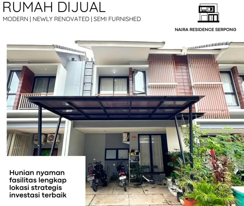 Dijual Cepat Rumah Naira Residence Serpong BSD