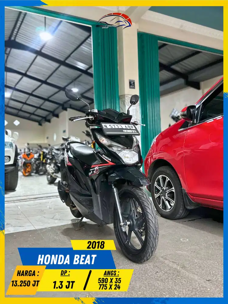 HONDA BEAT 2018 MESIN AMAN MASZEHH HIKMAH MOTOR KEPUH