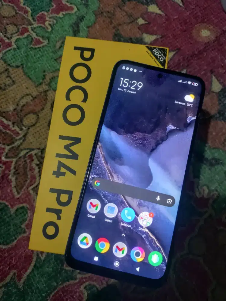 JUAL CEPAT BU HP POCO M4 PRO RAM 6/128 NO MINUS ORIAN COD DEPOK
